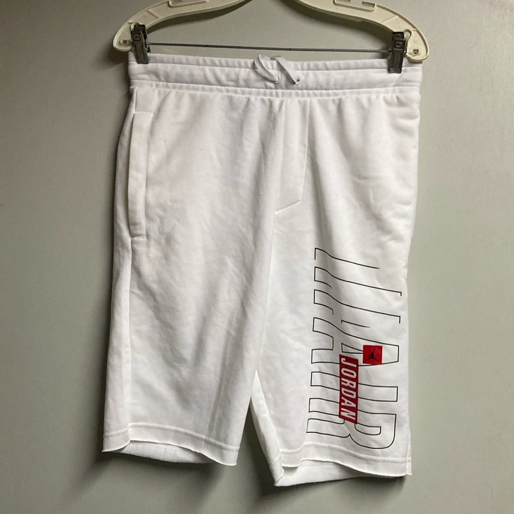 White Nike Jordan Shorts